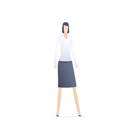 business people in different situationsのイラスト素材