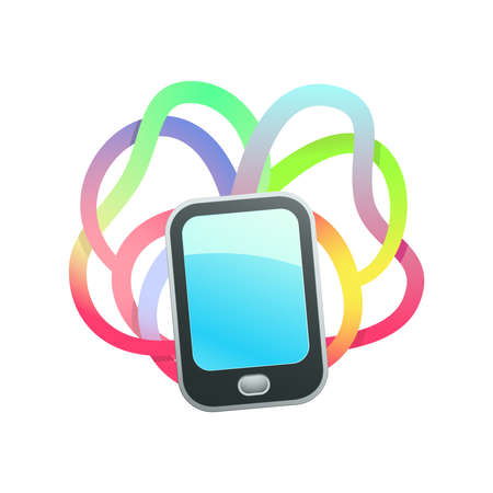 real colors of the phoneのイラスト素材