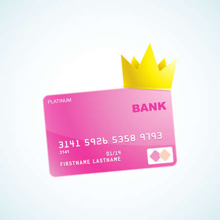 vip credit cardのイラスト素材
