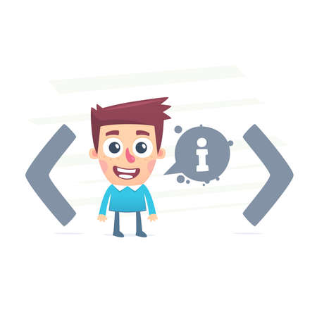 In quotesのイラスト素材