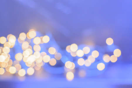 Abstract festive golden light coins for background and copy space 