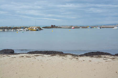 Cala Estancia, Majorca, Balearic islands, Spain - November 5 2013: Cala Estancia is quiet and peaceful on a winter day on November 5 2013 in Cala Estancia, Majorca, Balearic islands, Spainのeditorial素材