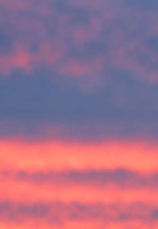 Abstract sunset color space vertical in blue and orange blur for copy space.