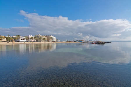December Cala Estancia in Mallorca, Balearic islands, Spainの写真素材