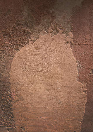 Red terracotta background texture closeup.