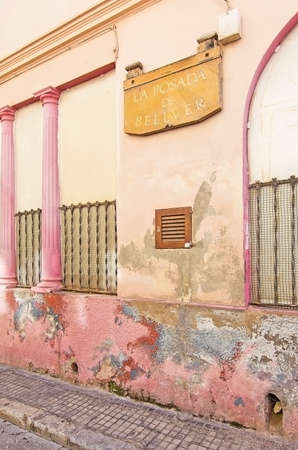 PALMA DE MALLORCA, BALEARIC ISLANDS, SPAIN - APRIL 9, 2016: La Posada del Bellver in El Terreno on April 9, 2016 in Palma de Mallorca, Balearic islands, Spain.のeditorial素材