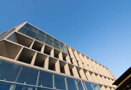 MALLORCA, BALEARIC ISLANDS, SPAIN - NOVEMBER 23 2017: New Conference Center detail in Palma de...