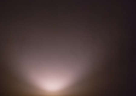 Light from below on violet soft color wall interior background.