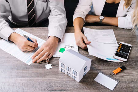 real estate house plansの写真素材