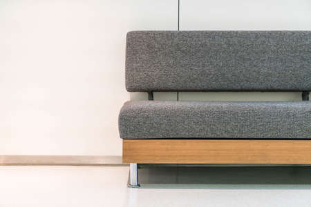 empty sofa in living room interior background