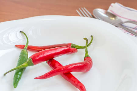 Chili peppersの写真素材