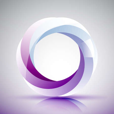 Vector illustration of a logo which looks like a clawのイラスト素材