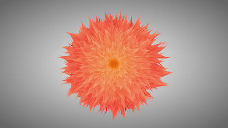 Floral blending designのイラスト素材