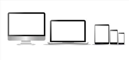 Screen display iconのイラスト素材