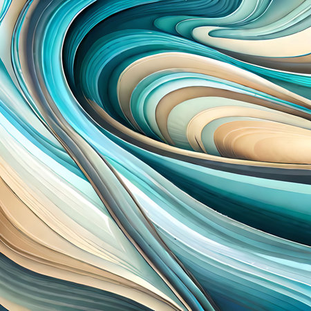 Abstract coloring background of the gradient with visual wave,twirl and lighting effectsの素材