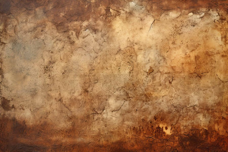 Grunge background with space for text or image. Old dirty wallの素材