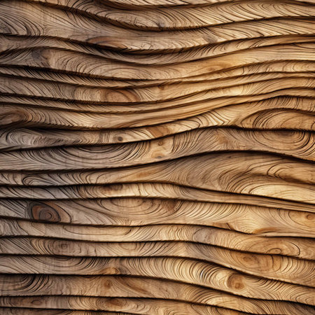 Wooden texture. Lining boards wall. Wooden background. pattern. Showing growth ringsの素材