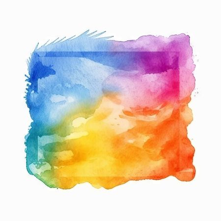 Abstract watercolor hand painted background. Texture paper. Vector illustration.の素材