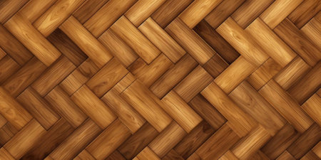 Wooden parquet texture background, wood texture. Floor surface.の素材