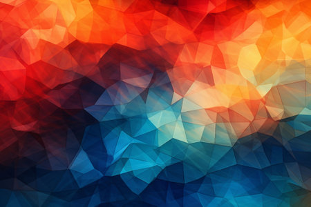 Abstract colorful polygonal background. Vector illustration for your design.の素材