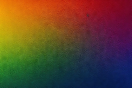 abstract background with a lot of colored waves in the form of a rainbowの素材