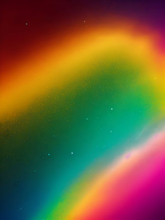 abstract rainbow background with sparkles and blur effect, abstract backgroundの素材