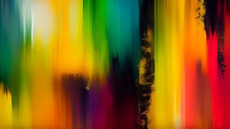 abstract colorful background with grunge brushstrokes and copyspaceの素材