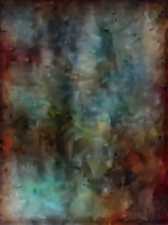 Abstract watercolor background. Digital art painting. Colorful texture.の素材