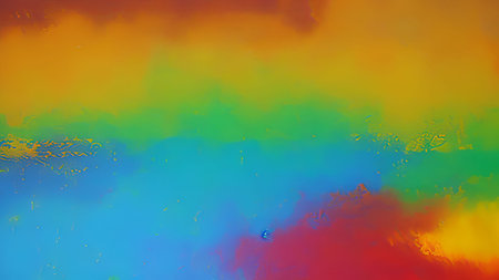 Rainbow colors abstract background with copy space for text or image.の素材