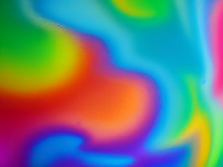 abstract rainbow background with some smooth lines in it (see portfolio for more in this series)の素材