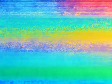 abstract rainbow background with some smooth lines in it and some grunge effectsの素材