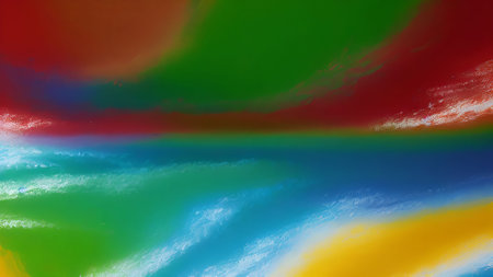 abstract colorful background with some smooth lines in it and some cloudsの素材