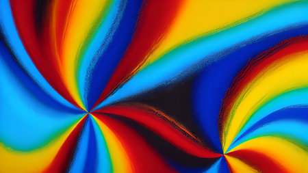 abstract multicolored background with some smooth lines in the centerの素材