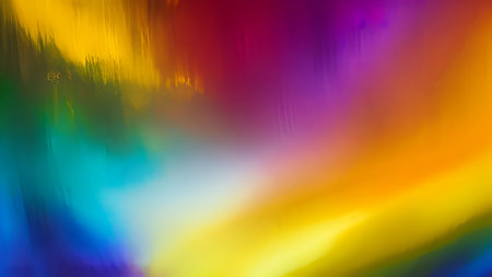 rainbow abstract background with some smooth lines in it (see more in my portfolio)の素材