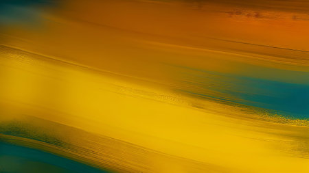 abstract yellow and blue background with some smooth lines in it.の素材