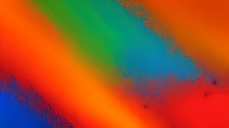 Fantasy chaotic colorful fractal pattern. Abstract fractal shapes. 3D rendering illustration background or wallpaper.の素材