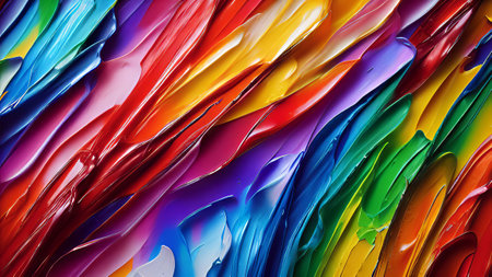 Colorful abstract background with a lot of lines and waves. Textureの素材