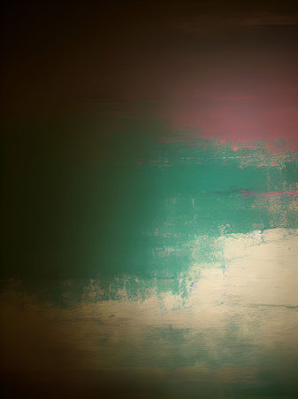 Colorful abstract background with grunge brushstrokes. Toned.の素材