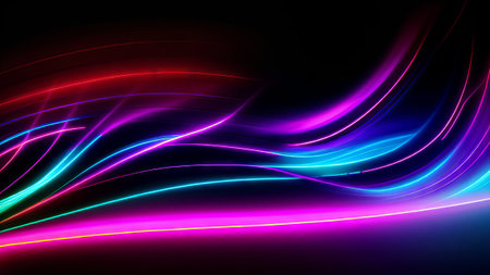 Abstract background. Multicolor palette. Raster fractal graphics.の素材