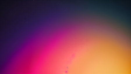 Colorful abstract background with lights and stars. Gradient color.の素材