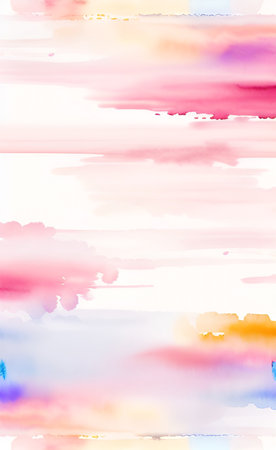 Abstract watercolor background. Digital art painting. Colorful gradient.の素材