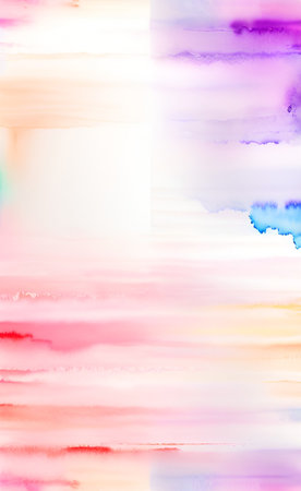Abstract watercolor background. Colorful gradient. Digital art painting.の素材