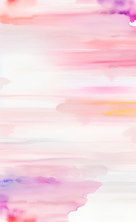 Abstract watercolor background. Colorful vector illustration. Digital art painting.の素材