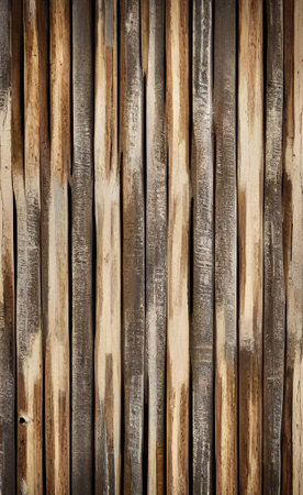 abstract background of old wood planks wall texture for design.の素材