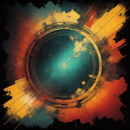 Grunge background with space for text or image. High resolutionの素材