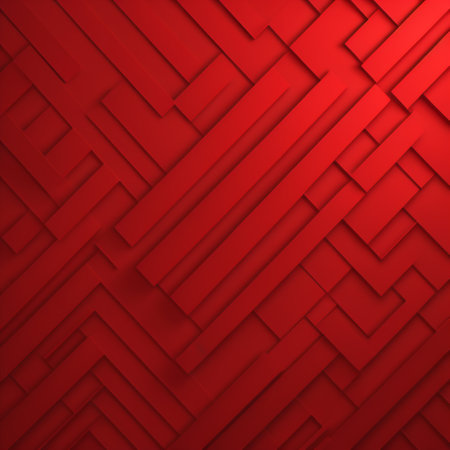 Abstract red geometric background. Vector illustration. Eps 10, no transparency.の素材