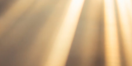 blurred light trails background. Abstract rays of light. Sunbeams.の素材