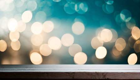 abstract background with bokeh and room for textの素材