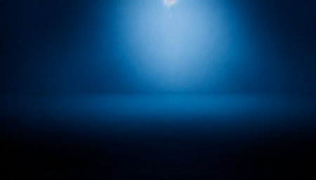 dark blurred simple background blue black abstract background blur gradientの素材