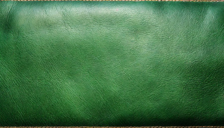 texture of natural green luxury leatherの素材